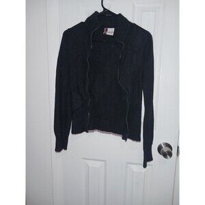 Gsus Sindustries Dancing Queen Coat Jacket Zip Cardigan Wool Small Women *flaws